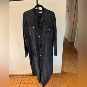 Bluivy Charcoal Button Down Shirt